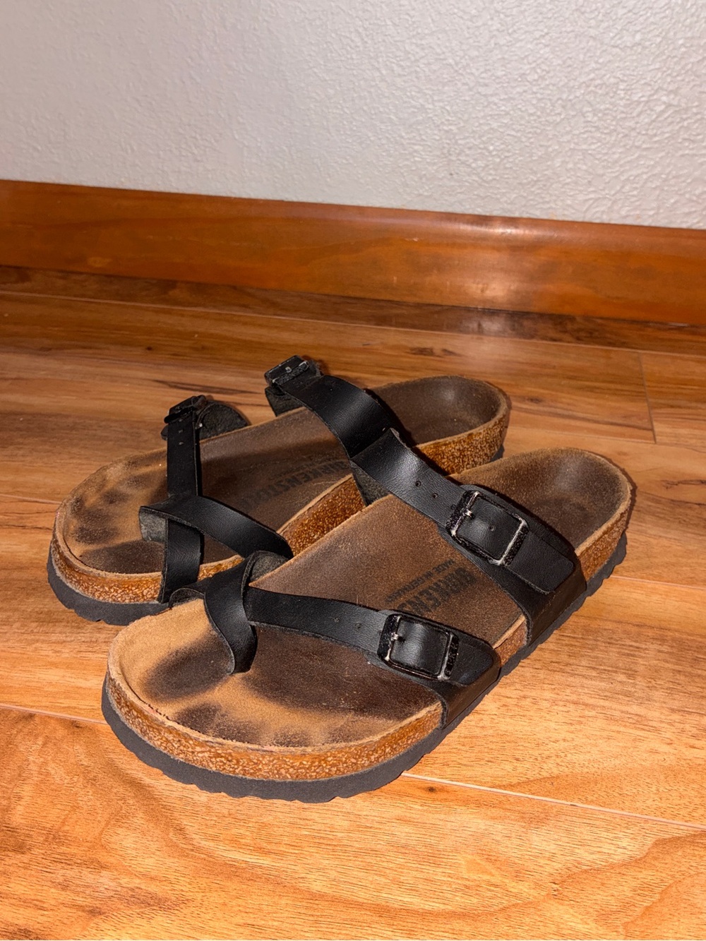 Birkenstock Women’s Mayari Leather Sandals - size 36 (~5-5.5)